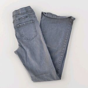 Altar'd State Women's Pants Small Flared Leg Bell Bottom Pull On Olive Green